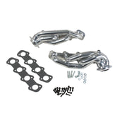 Fits 1999-03 Ford F150/1997-02 Ford Exp 5.4L 1-5/8 Shorty Headers-Silver-35180 for 1999-1903 Ford F-150 ceramic coated chrome