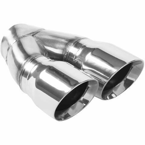 MagnaFlow exhaust tip 2.25 inch inlet/outlet stainless steel polished 35226