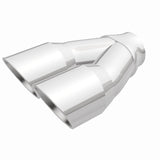 MagnaFlow exhaust tip 2.25 inch inlet/outlet stainless steel polished 35226