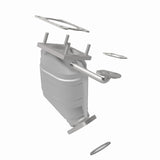 MagnaFlow direct-fit catalytic converter for 1985-1987 Honda Civic 1.5L stainless steel CARB compliant 352649