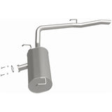 Fits 2004-2010 Toyota Sienna Direct-Fit Replacement Exhaust System 106-0192 aluminized steel
