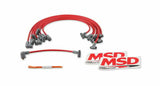 MSD spark plug wire set for 1975-1986 Chevy Monte Carlo red sbc 400