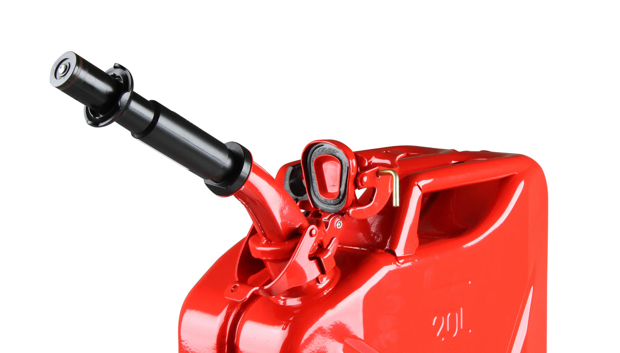 Wavian Steel Jerry Can 20L (5.3 Gallon) Red 3009