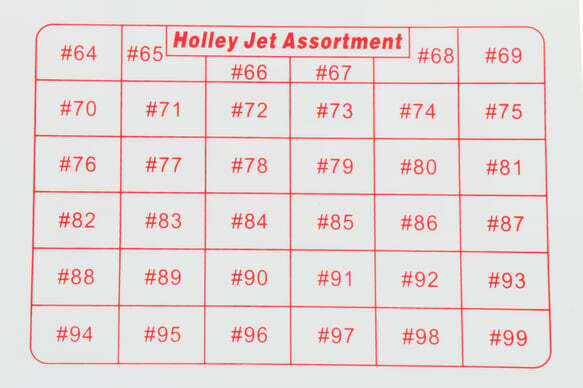 Holley 36-181 Jet Assortment Kit