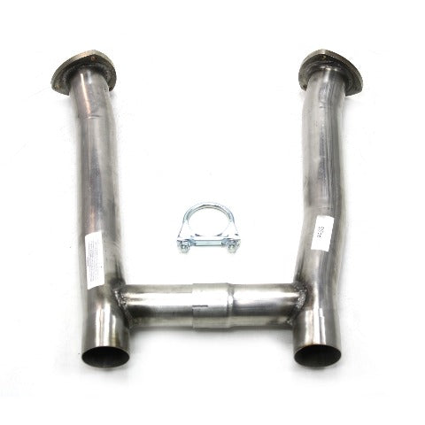 JBA H-Pipe Exhaust for Ford Mustang V8 for 1964-1973 Stainless - 36611SH
