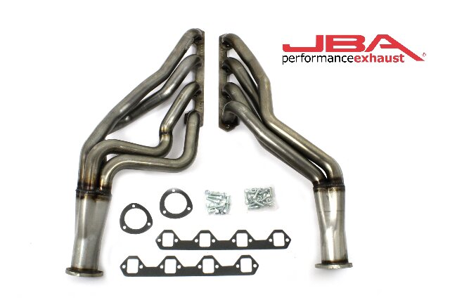 JBA Exhaust Headers for Ford Mustang V8 for 1964-1973 4in Stainless - 36611SN