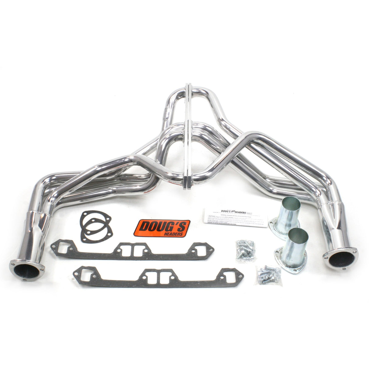 Fenderwell Headers for 72-81 JEEP 290-401 V8 1-5/8in Primary Ceramic Coated D190