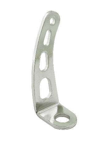 Mr. Gasket chrome throttle spring bracket aluminum steel 3683
