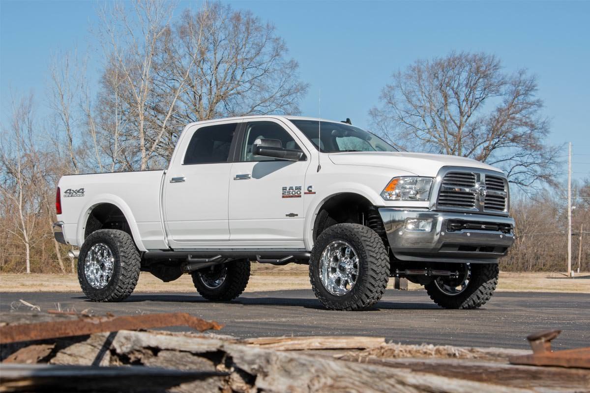 Fits Ram 2500 4WD (2014-2018) 5" Lift Kit; Diesel; Dual Rate Coils; V2; 36870