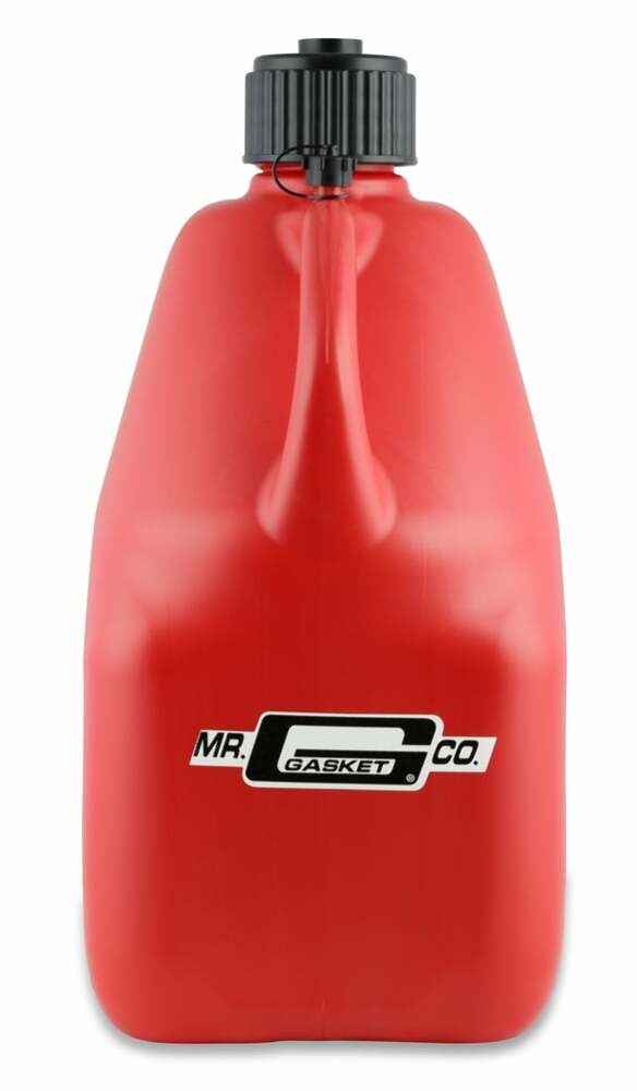 Mr. Gasket utility jug w/filler hose rubber 36950G