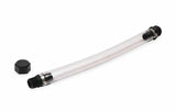 Mr. Gasket filler hose black rubber 36961G