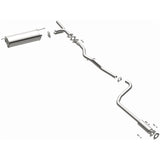 Fits 1997-2003 Chevy Malibu Direct-Fit Replacement Exhaust System 106-0025 steel
