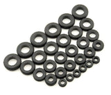Mr. Gasket grommet assortment rubber package of 30 black 3706