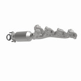 Catalytic Converter with Integrated Exhaust Manifold for HM Grade Federal / EPA Compliant Direct-Fit Manifold Catalytic