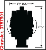 Ignition distributor mallory-3757901-unilite-distributor-fits-mopar-small-block-v8s-273-318-340-360