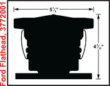 Ignition distributor for Ford mallory-3772001-unilite-distributor-2-bolt-ford-flathead