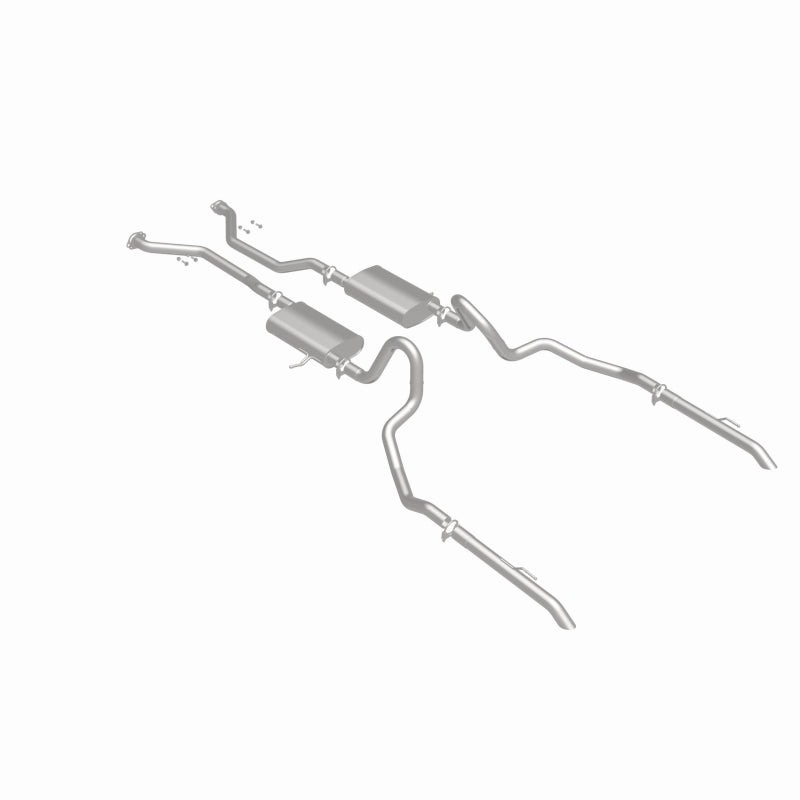 2003-2011 Ford Crown Victoria Direct-Fit Replacement Exhaust System 106-0618 aluminized steel