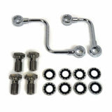 3/8-24 Banjo Hard Line for 1-1/8" Bore Master Cyl to Proportioning Valve 6801318 stainless steel