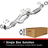 2005-2010 Kia Sportage Direct-Fit Front Pipe Kit 107-0130 steel