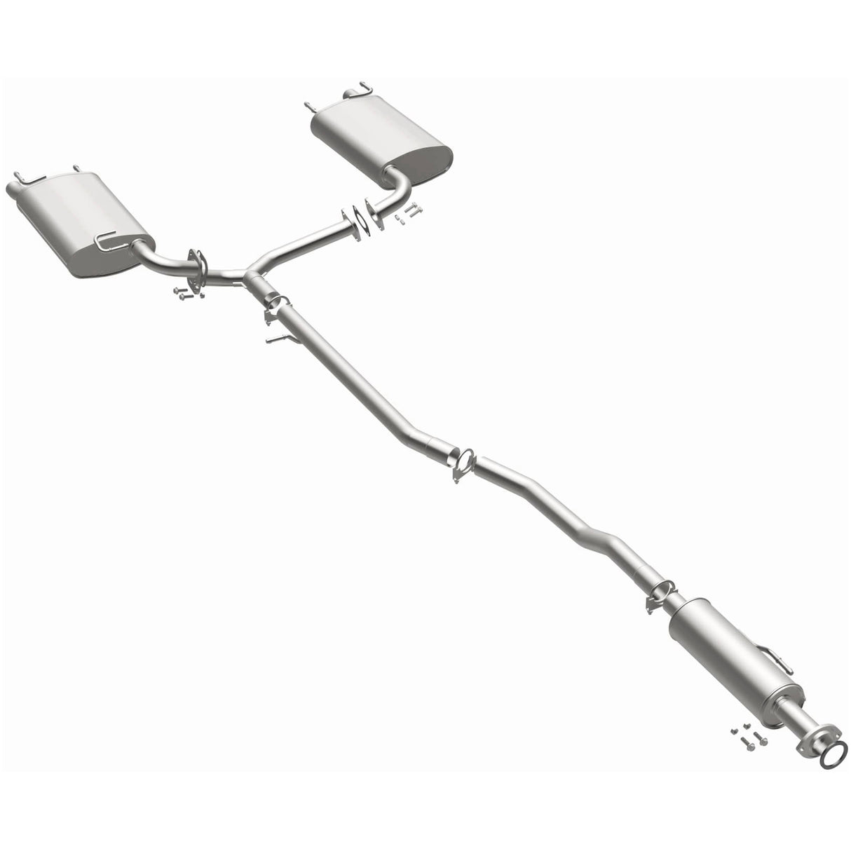 Fits 2013-2018 Toyota Avalon 3.5L Direct-Fit Replacement Exhaust System aluminized steel