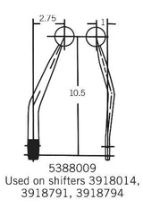 Hurst Competition/Plus 4-Speed Shifter - GM - 3918791