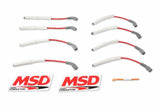 MSD spark plug wire set for 2001-2005 Chevy Silverado red ls 39849