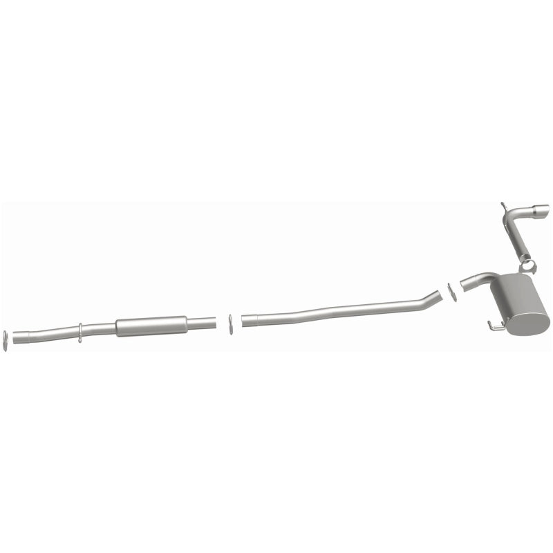 Fits 2012-2017 Jeep Direct-Fit Replacement Exhaust System 106-0811