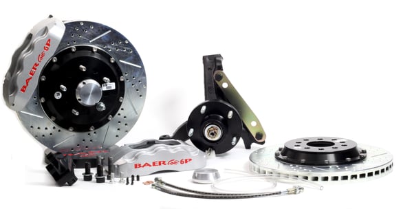 1994-1996 Impala Pro Plus Brake System Front 4301415S stainless steel drilled