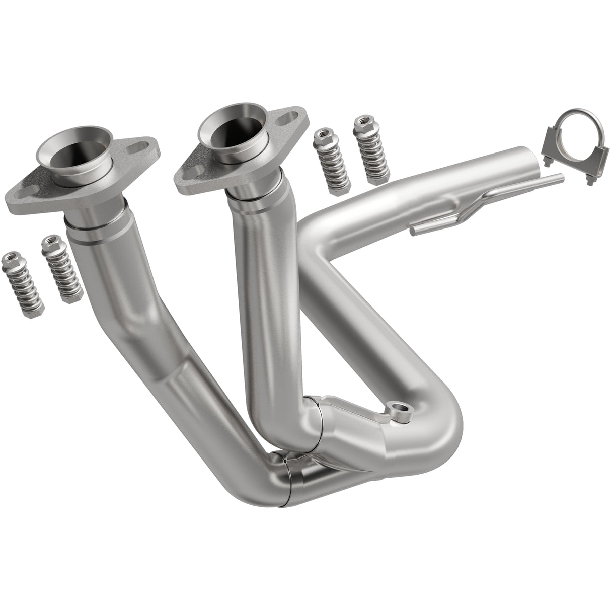 1999-2000 Jeep Grand Cherokee Direct-Fit Front Pipe Kit 107-0009 stainless steel