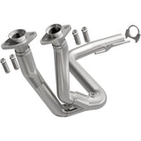 1999-2000 Jeep Grand Cherokee Direct-Fit Front Pipe Kit 107-0009 stainless steel