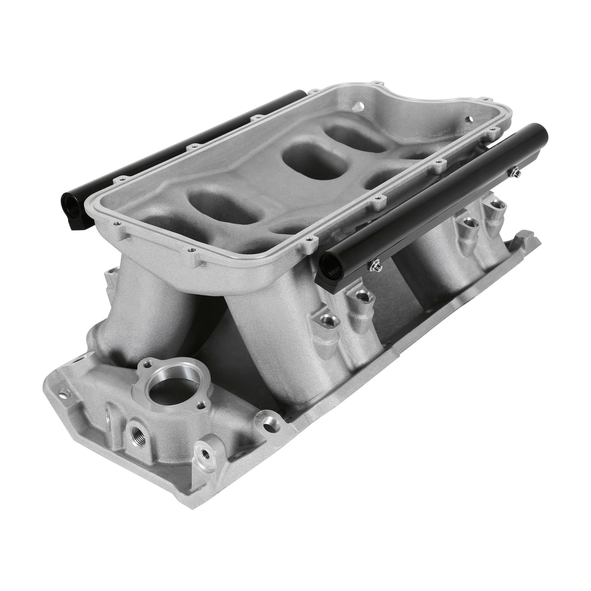 Holley Hi-Ram Base, Big Block Chevy 300-961 black aluminum