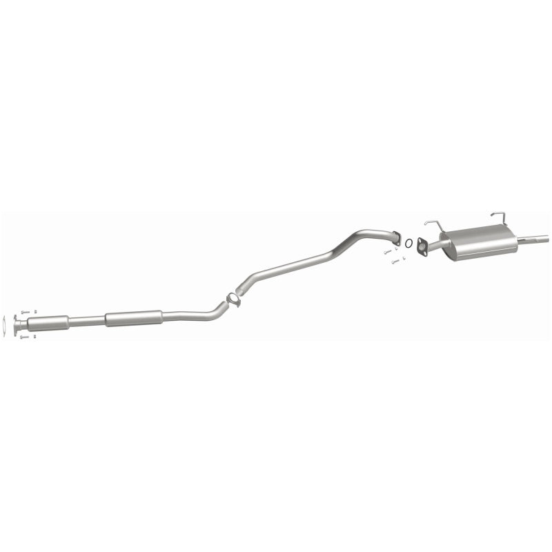 Fits 2000-2001 Nissan Sentra 1.8L Direct-Fit Replacement Exhaust System 106-0084 aluminized steel