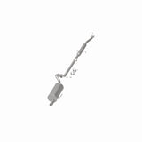 Fits 2002-2006 Honda CR-V 2.4L Direct-Fit Replacement Exhaust System 106-0722 aluminized steel