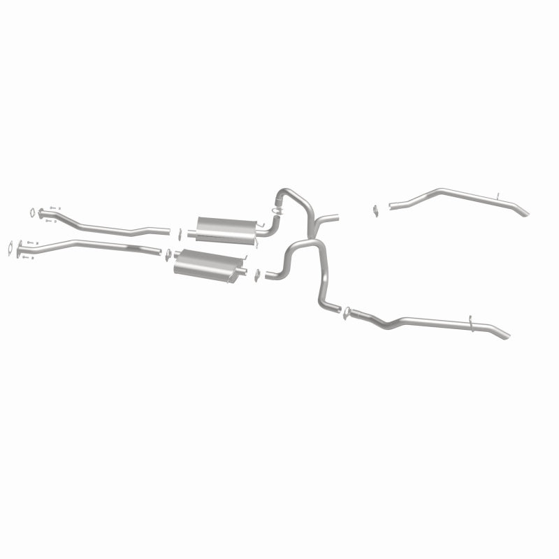 Fits 1998-2002 Ford Crown Victoria Direct-Fit Replacement Exhaust 106-0634