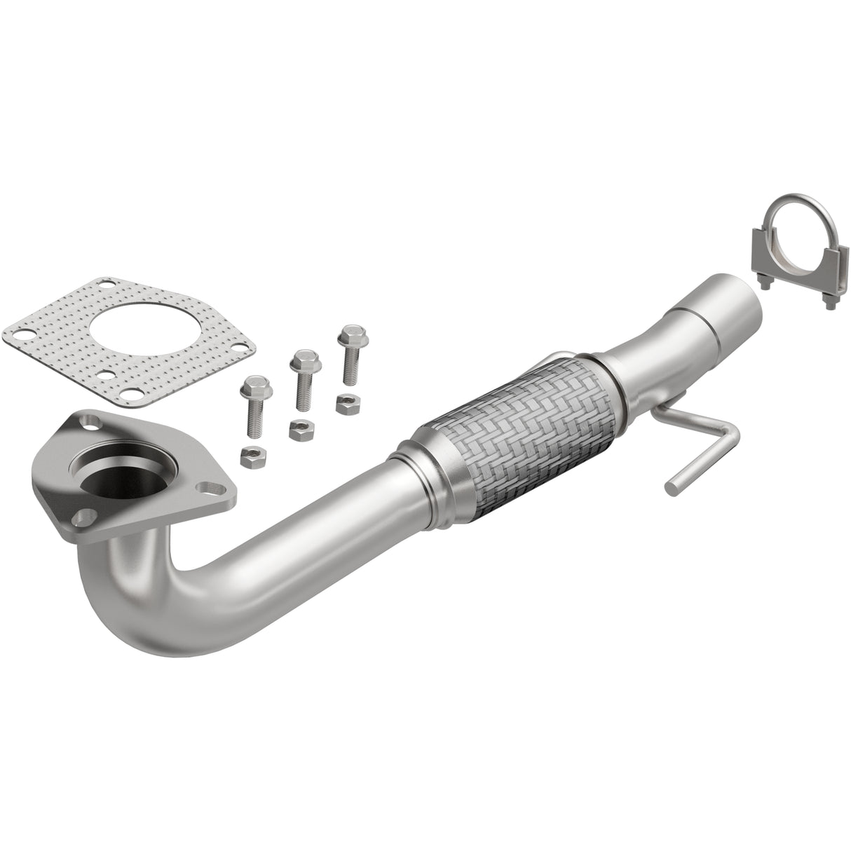 2003-2011 Saab 9-3 Direct-Fit Front Pipe Kit 107-0225 stainless steel