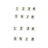 Spark Plug Wire Cover 7/8mm 2 Sets White 41060