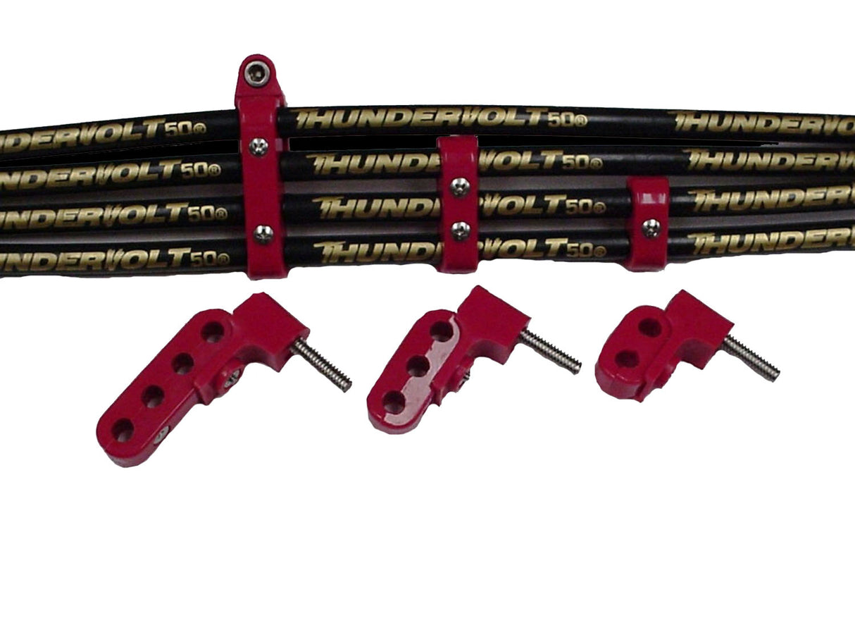 Spark Plug Wire Holder 7/8mm Red 42520