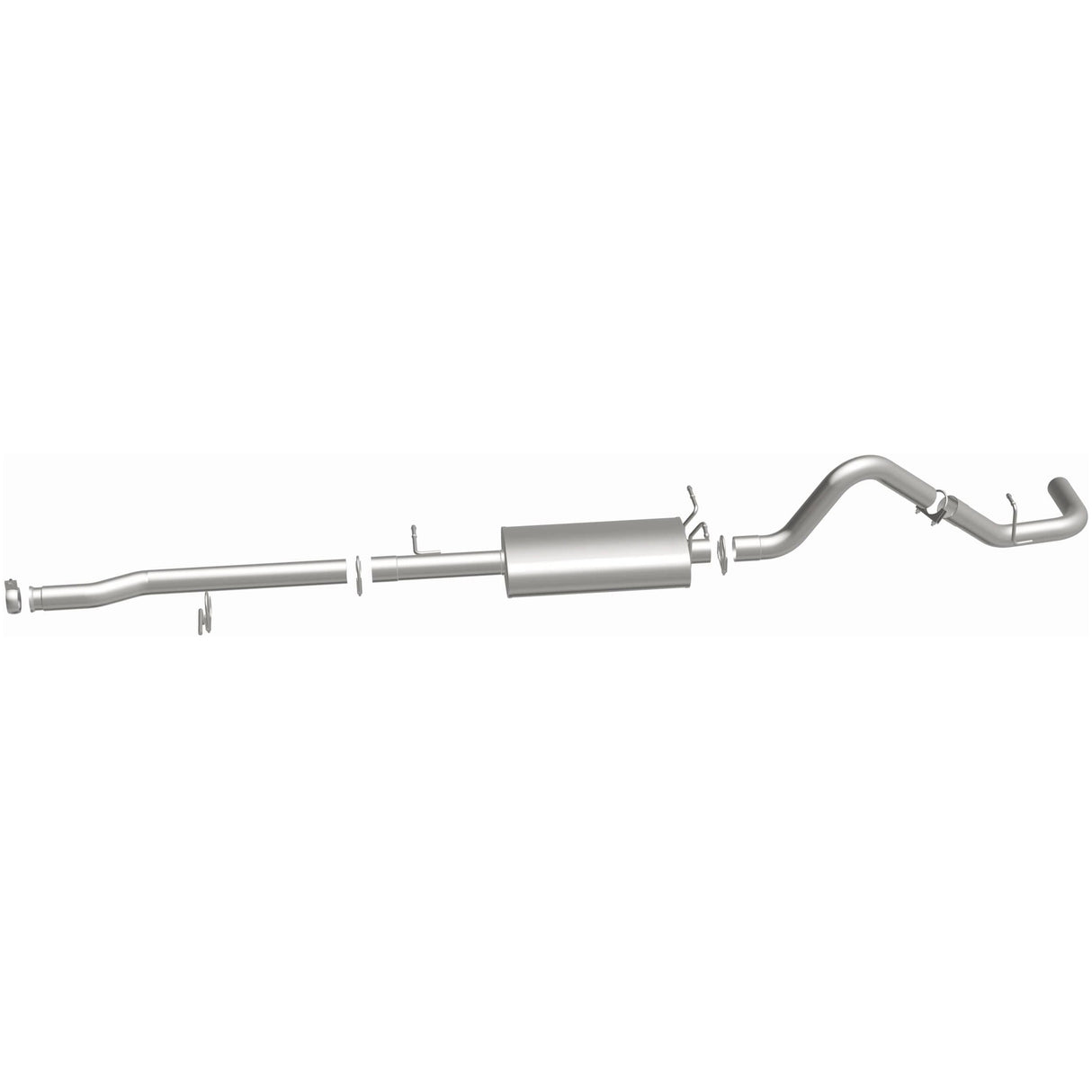 2009-2013 Chevy Silverado 1500 Direct-Fit Replacement Exhaust System 106-0507 aluminized steel