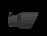 MBRP performance muffler T304 stainless steel black coated carbon fiber tip T5151BLK 4.5 inch inlet/outlet