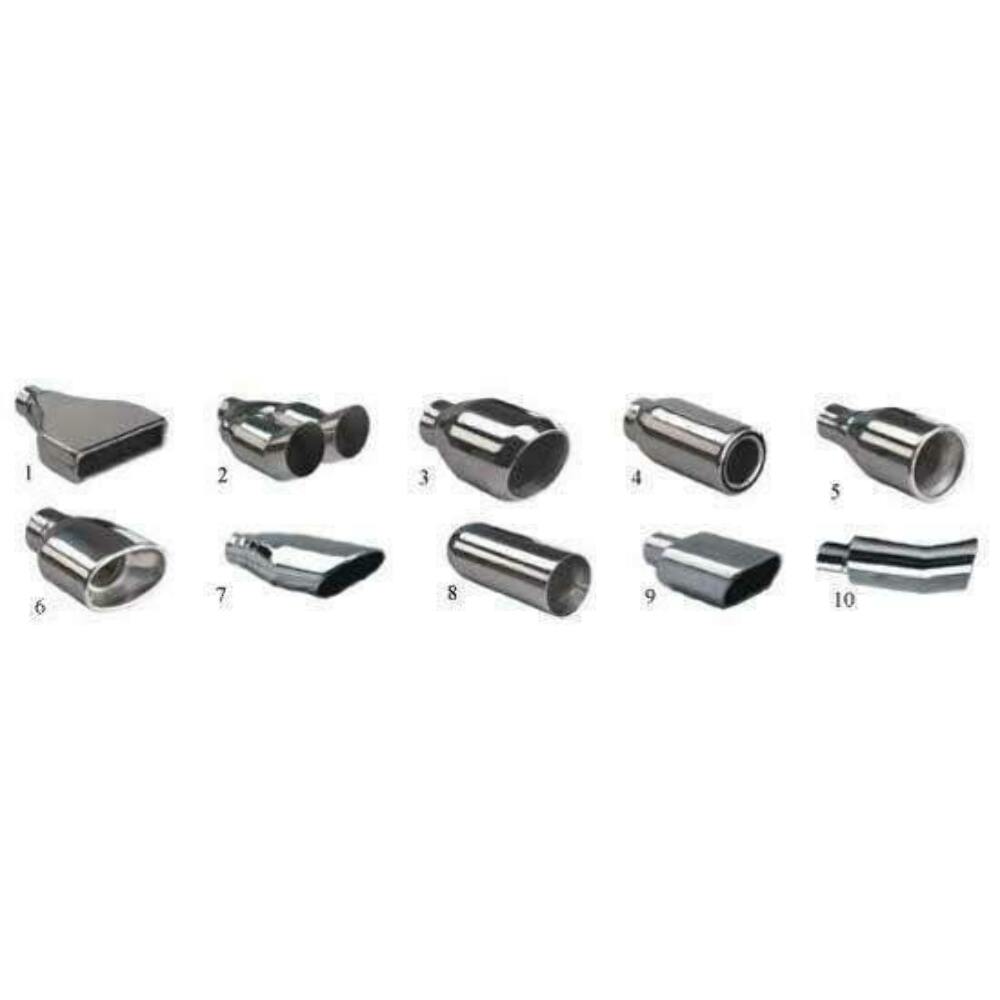 4 inch Exhaust Tip Jones Stainless Steel Exhaust Tip PRESPT5012-4SS Jones Exhaust