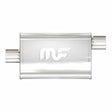 t 4 X 9 Oval Center/Offset Straight Through Mufflers 11225 Magnaflow MagnaFlow Exhaust Products
