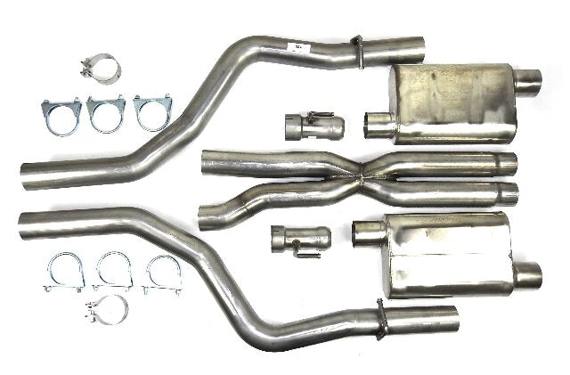 JBA Cat Back Exhaust System for Dodge Challenger 6.4L V8 for 2015-2021 - 40-1671