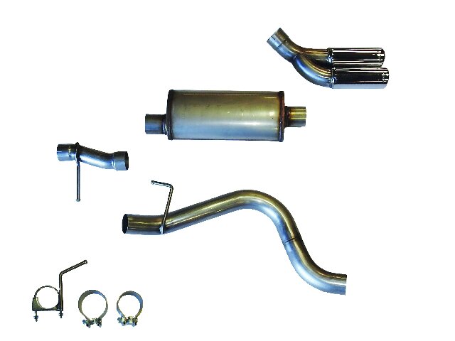 JBA Cat Back Exhaust System for Ford Ranger 2.3L L4 for 2019-2022 - 40-2545