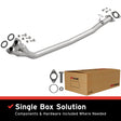 1988-1995 Toyota 4Runner Direct-Fit Front Pipe Kit 107-0128 stainless steel