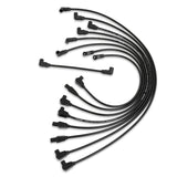 Spark Plug Wire Set Universal 8mm Silicone Spiro Pro 350 ohm/ft Black 74011