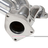 Fits 1999-2013 GM Truck/Suv 4.8L 5.3L 1-3/4 Shorty Headers-Silver-40050 ceramic coated polished