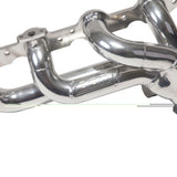 Fits 1999-2013 GM Truck/Suv 4.8L 5.3L 1-3/4 Shorty Headers-Silver-40050 ceramic coated polished
