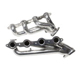 Fits 1999-2013 GM Truck/Suv 4.8L 5.3L 1-3/4 Shorty Headers-Silver-40050 ceramic coated polished
