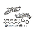 Fits 1999-2013 GM Truck/Suv 4.8L 5.3L 1-3/4 Shorty Headers-Silver-40050 ceramic coated polished