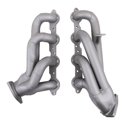 Fits 1999-2013 GM Truck/Suv 6.0L 1-3/4 Shorty Exhaust Headers-Titanium-4006 for 1999-2013 Chevy ceramic coated polished